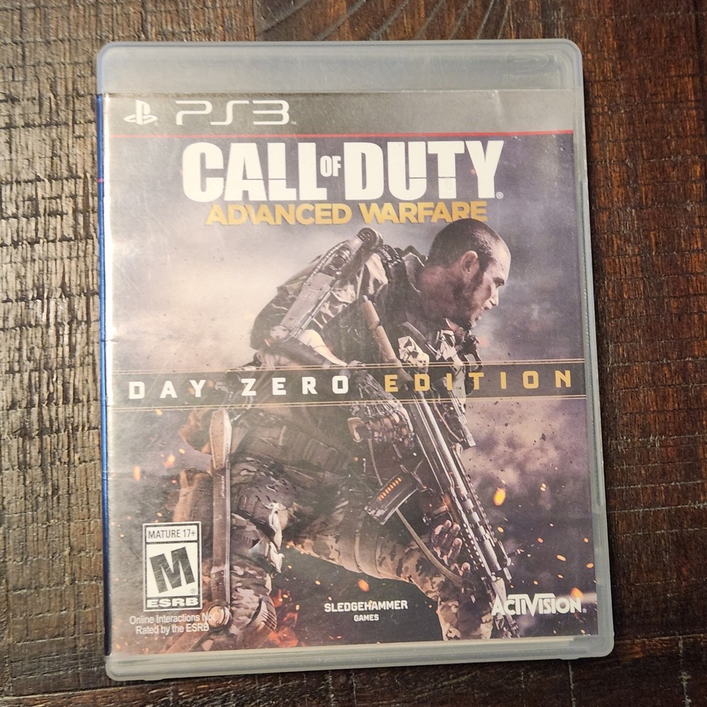 Call of Duty Advanced Warfare Day‎ Zero Edition PS3 Video Game Activision